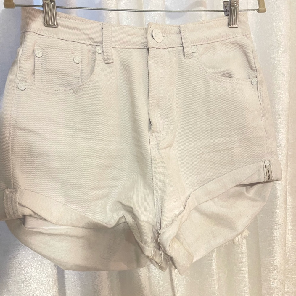 One teaspoon white high waisted shorts worn once